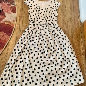 eShakti Custom Fit and Flare Dress